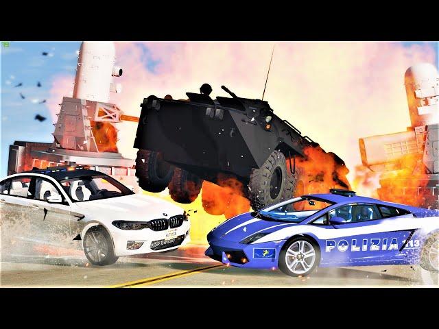 Epic Police Chases & Crashes #68 - BeamNG Drive | CRASHdriven