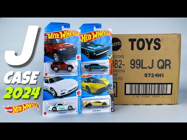 Unboxing Hot Wheels 2024 - J Case!