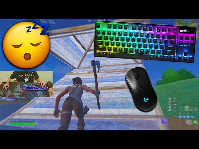 Leviathan Axe | Fortnite Ranked Gameplay  Relaxing Keyboard ASMR 