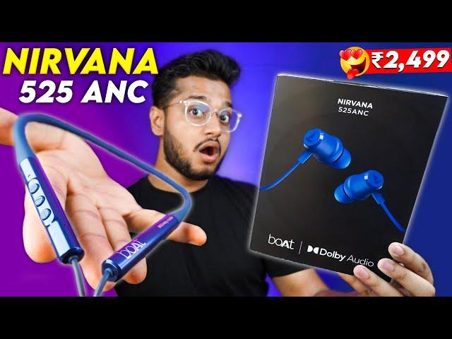 World's First Dolby Neckband Earbuds | boAt Nirvana 525 ANC Unboxing & Review 