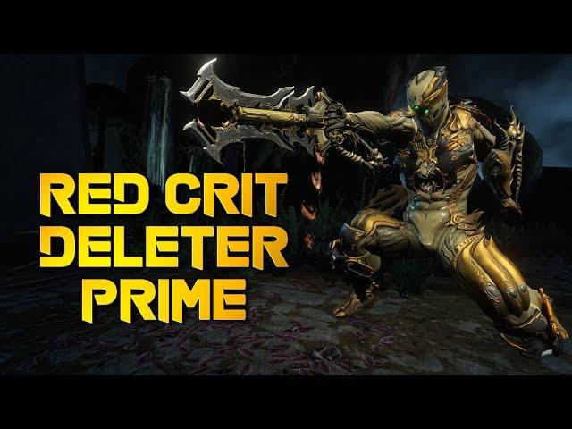 Warframe: RED CRIT 100% STATUS REDEEMER PRIME | DELETES EVERYTHING IN SECONDS!