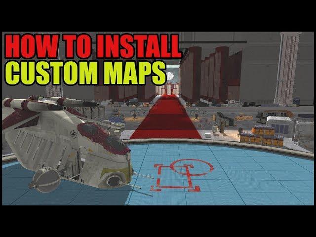 How to Install Custom Maps - Men of War Star Wars Galaxy at War