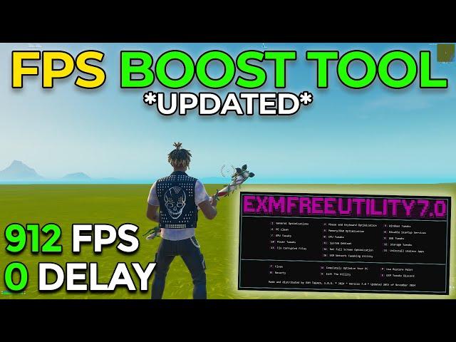 *ULTIMATE* FPS Boost Tool (Boost Fps, Lower Input Delay & Latency)