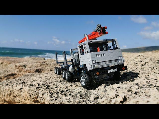 КамАЗ-4310 из лего техник/Lego Technic KAMAZ-4310