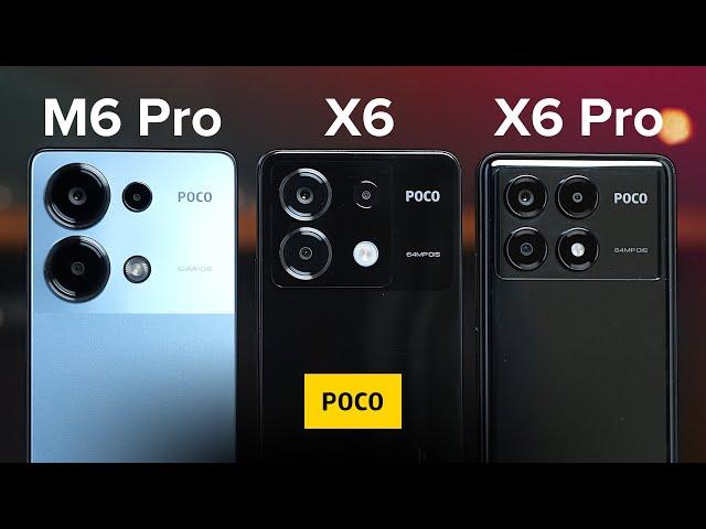 ПОКОМАНИЯ! Обзор POCO X6, POCO X6 Pro и POCO M6 Pro!