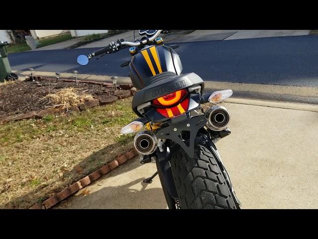 2018 Ducati Scrambler 1100 Arrow Race Exhaust