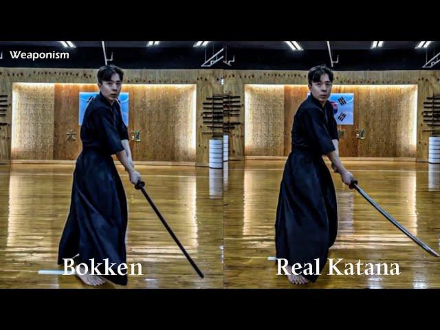 Katana vs Bokken Which is Faster?