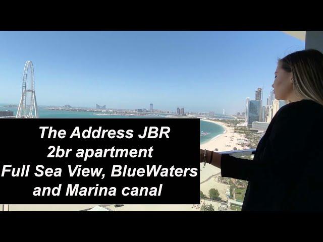 Address Jumeirah Dubai - 2 bedroom apartment with full sea view