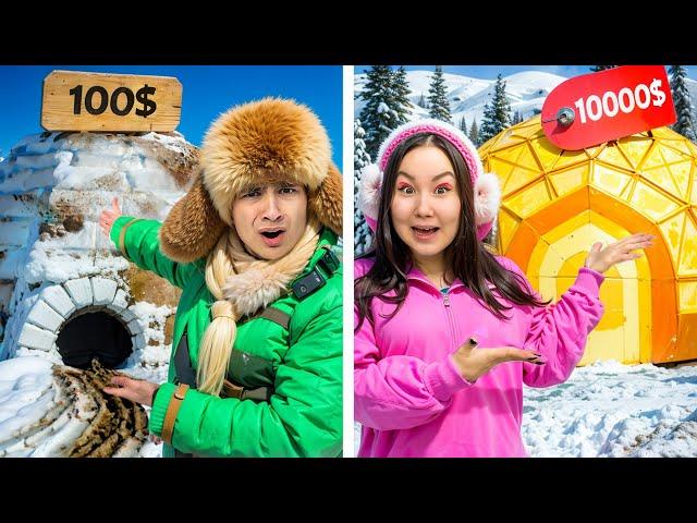 Иглу за 100 и за 10.000 ! *Бедный VS Богатый*