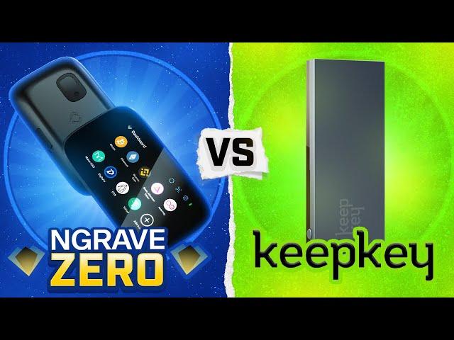 NGrave Zero vs KeepKey | Best DeFi Wallet Is...!?