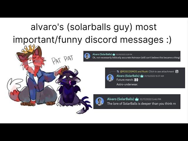 alvaro's most important/funny discord messages | SolarBalls