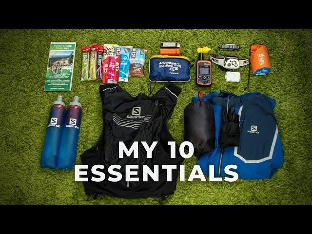 My 10 Essentials for Trail Running