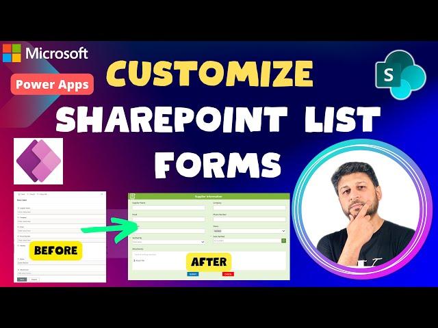 Customize SharePoint List Forms With Power Apps - Beginner's Tutorial