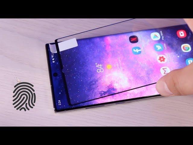 OFFICIAL Note 10 Plus Ultrasonic Glass Screen Protector (Case Friendly) Install Guide and Review