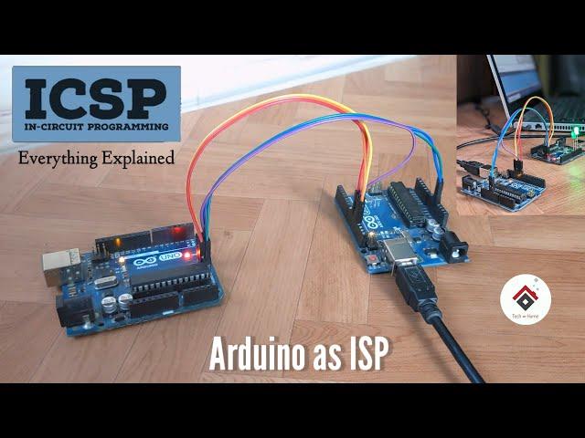 How to use Arduino as ISP Programmer | Arduino code upload error FIXED | What is ICSP ?