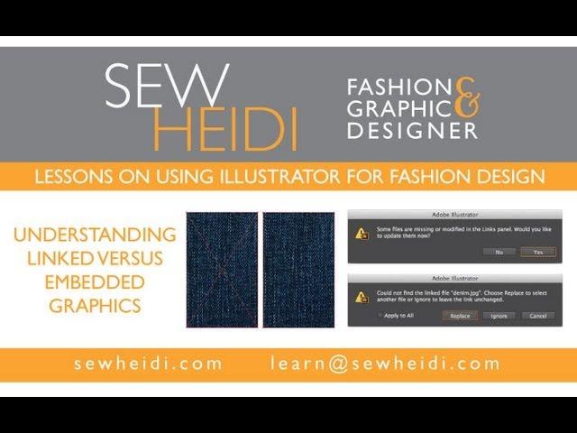 Linked & Embedded Images in Adobe Illustrator: Understand the Difference & When to Use Which