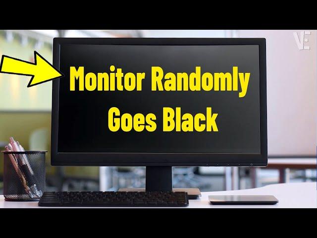 Fix Monitor Turns Off & Goes Black Randomly in Windows 11 / 10 | How To Solve monitor Goes Black ️