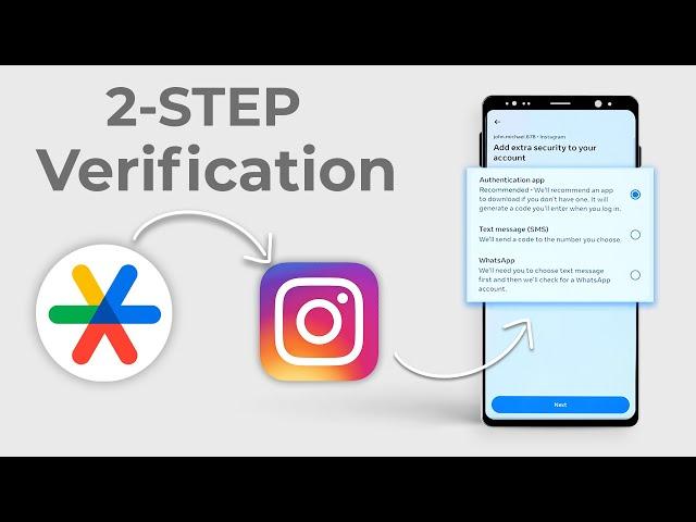 How to setup two step verification on Instagram