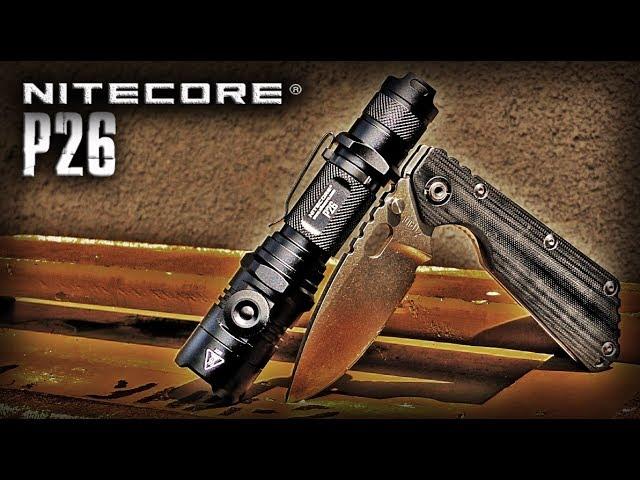 Nitecore P26 Тактический фонарь для самообороны