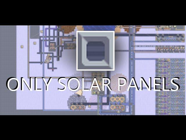 Can I Survive in Mindustry with ONLY SOLAR POWER?