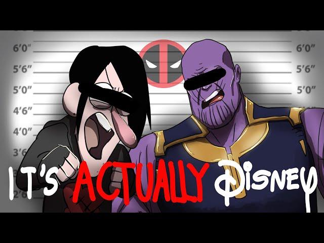 Deadpool movie actors cursing but its their animated characters (an animation)