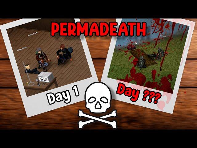 How long can we survive project zomboid PERMADEATH