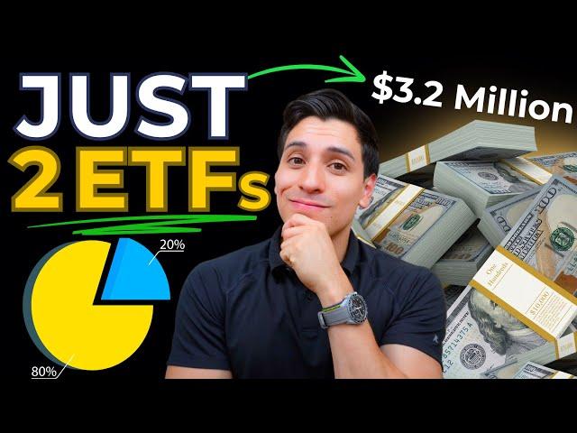 Best 2 ETF Portfolio To Make You VERY RICH (Ultimate Investing Guide)