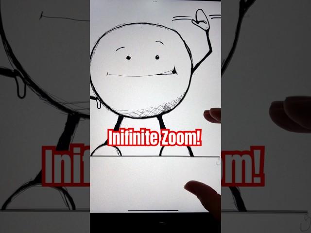 My first INFINITE ZOOM Art! #shorts