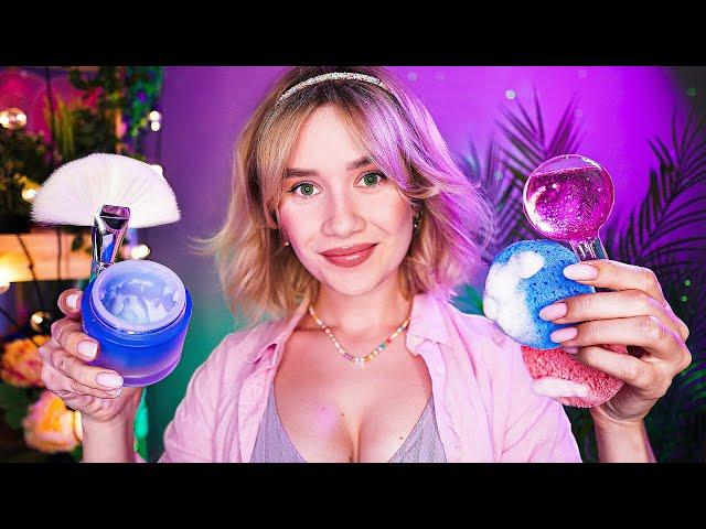  ASMR Relaxing SPA FACE MASSAGE BUT YOU WILL FALL ASLEEP IN 5 MINUTES 