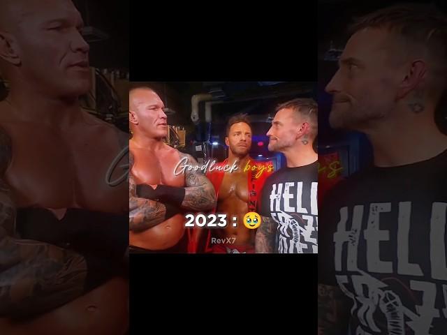 Randy Orton & CM Punk Then vs Now  Edit