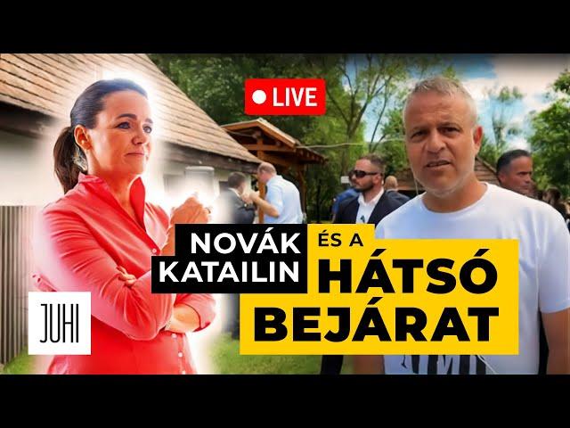 Novák Katalin és a hátsó bejárat története | Juhi Live