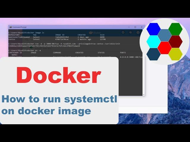 How To Run Systemctl In Docker Centos