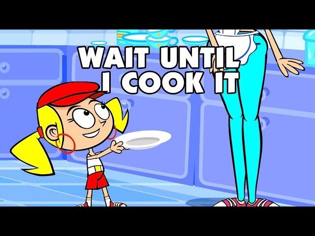 Kids Songs WAIT UNTIL I COOK IT by Preschool Popstars funny food song for teaching patience to kids