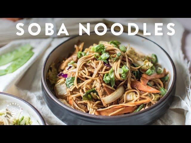 3 SOBA NOODLE Recipes Delish Noodle Series | HONEYSUCKLE