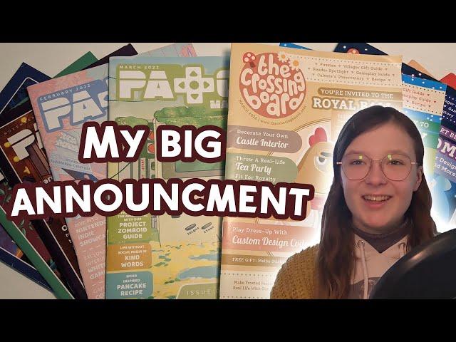 My Big Gaming Announcement!