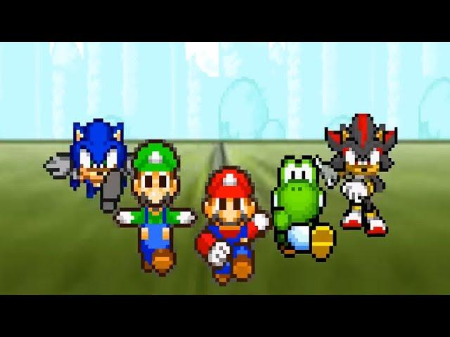 Super Mario Bros. Z Reboot Intro (With voices and SFX)