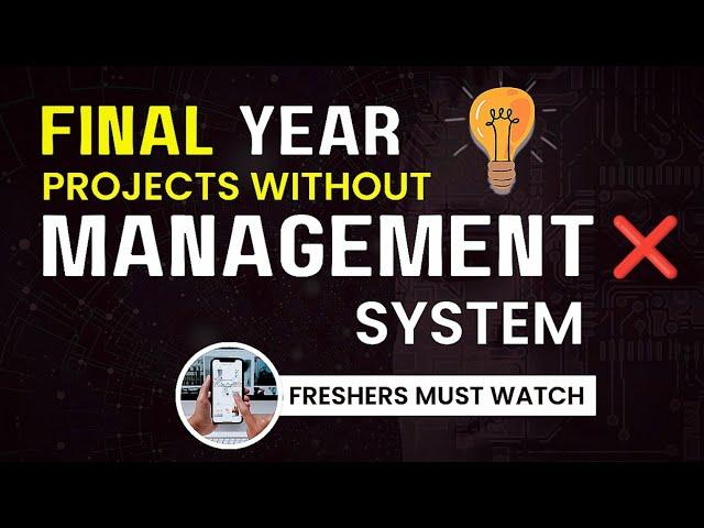 Unique CS Projects without MANAGEMENT SYSTEM | CSE Final Year Project Ideas with Source Code 