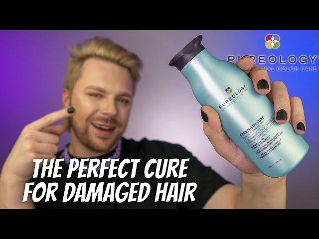 PUREOLOGY STRENGTH CURE REVIEW  | Good Shampoo For Damaged Bleached Hair | Best Hair Brand