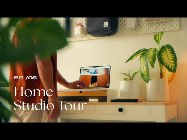 Inside UX Designer’s Home Studio | Desk Setup Tour + Tips | Vlog 06