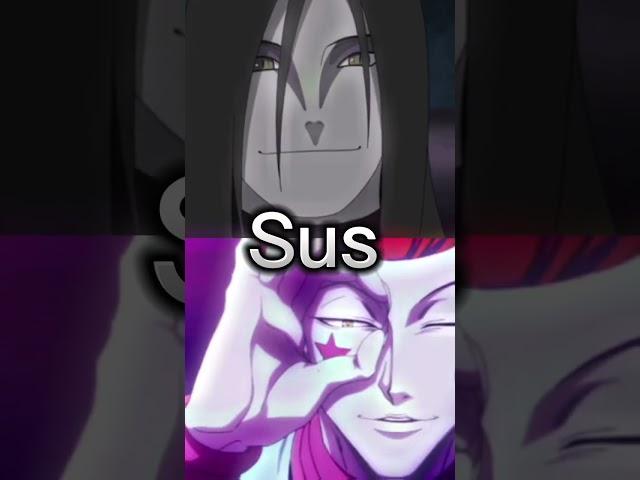 Orochimaru Vs Hisoka  #shorts #youtubeshorts #anime #powerscaling #naruto #hunterxhunter