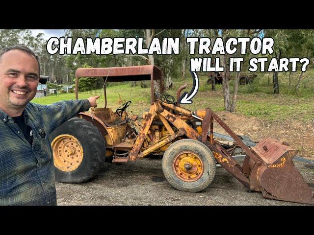 WILL IT START after 26 years Chamberlain Tractor