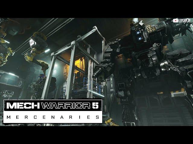 Mechwarrior 5 Mercenaries Начало, первая боевая вылазка Хватай и Беги, прохождение на русском