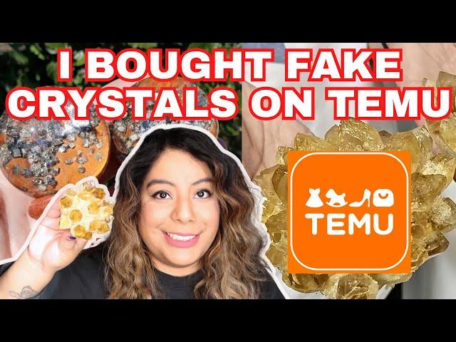 I Bought $146 worth of FAKE Crystals on Temu (they did not want me to make this video)TEMU RESPONDED