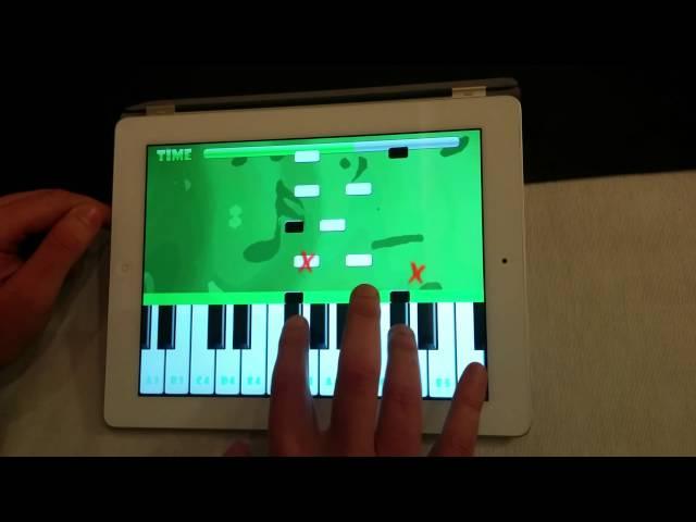 Learn to play The First Noel with Piano Master - tutorial for iPhone Android iPad