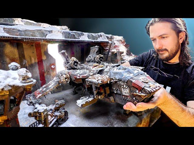 We turned this Warhammer 40k Stormbird into SPACE BEAR TERRAIN!!...