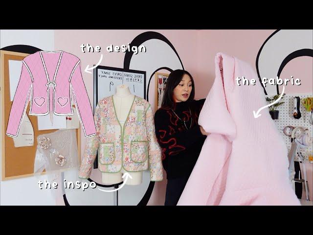 Making the cutest quilted jacket + how to CLONE your clothes!