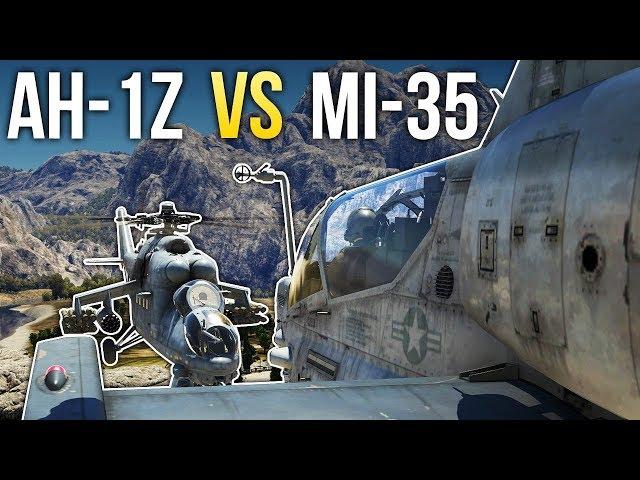  AH-1Z vs Mi-35 / War Thunder