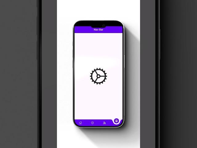 Navigation Bar #smartphone #ui #softwaredeveloper #flutterdesigns #uideveloper #coding #webdeveloper