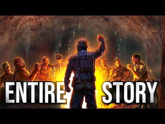 THE ENTIRE COD ZOMBIES STORYLINE.