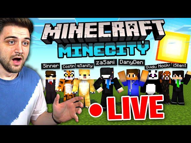 LIVE pe MINECITY !